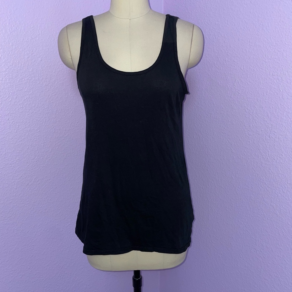 Groceries Apparel Black Basic Tank Top